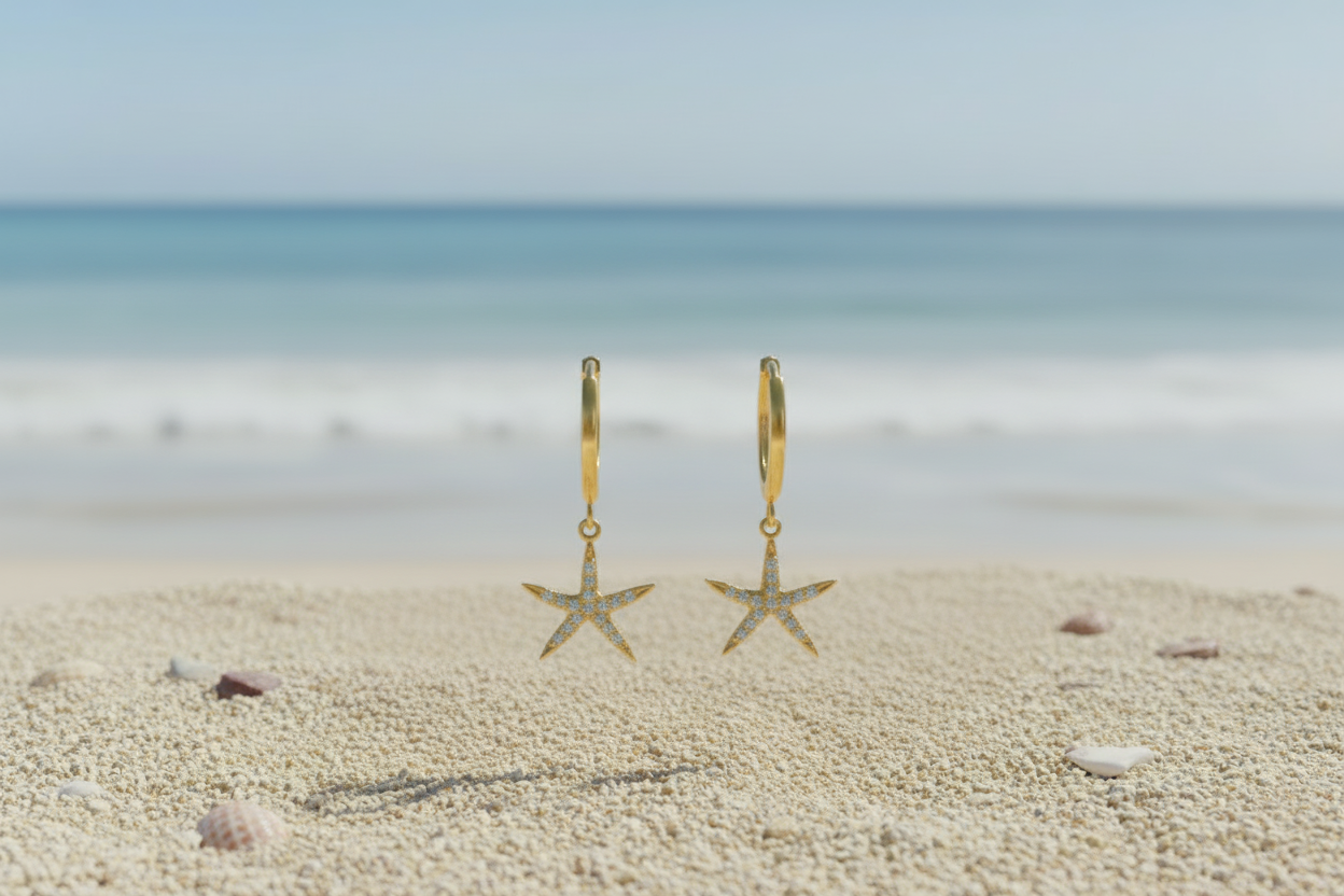 Starfish Earring