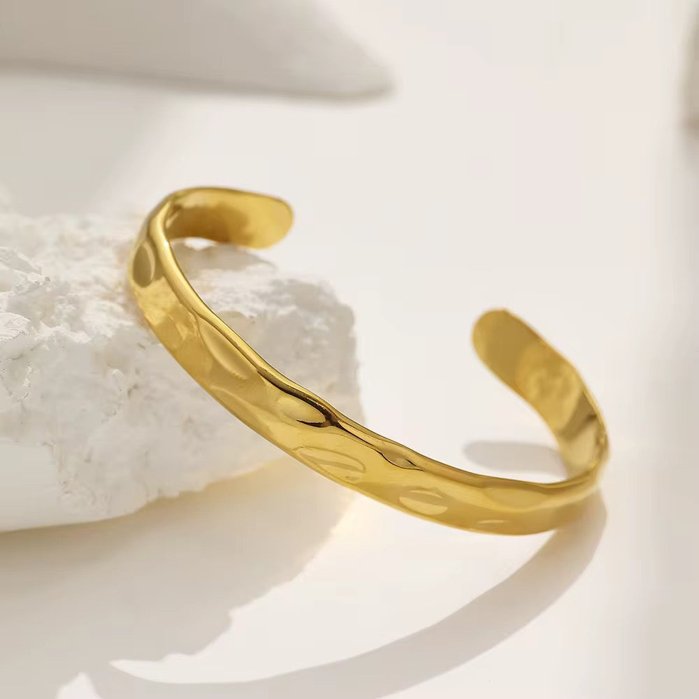 Hammered Cuff