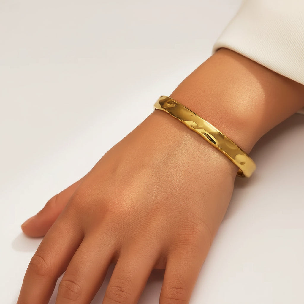 Hammered Cuff
