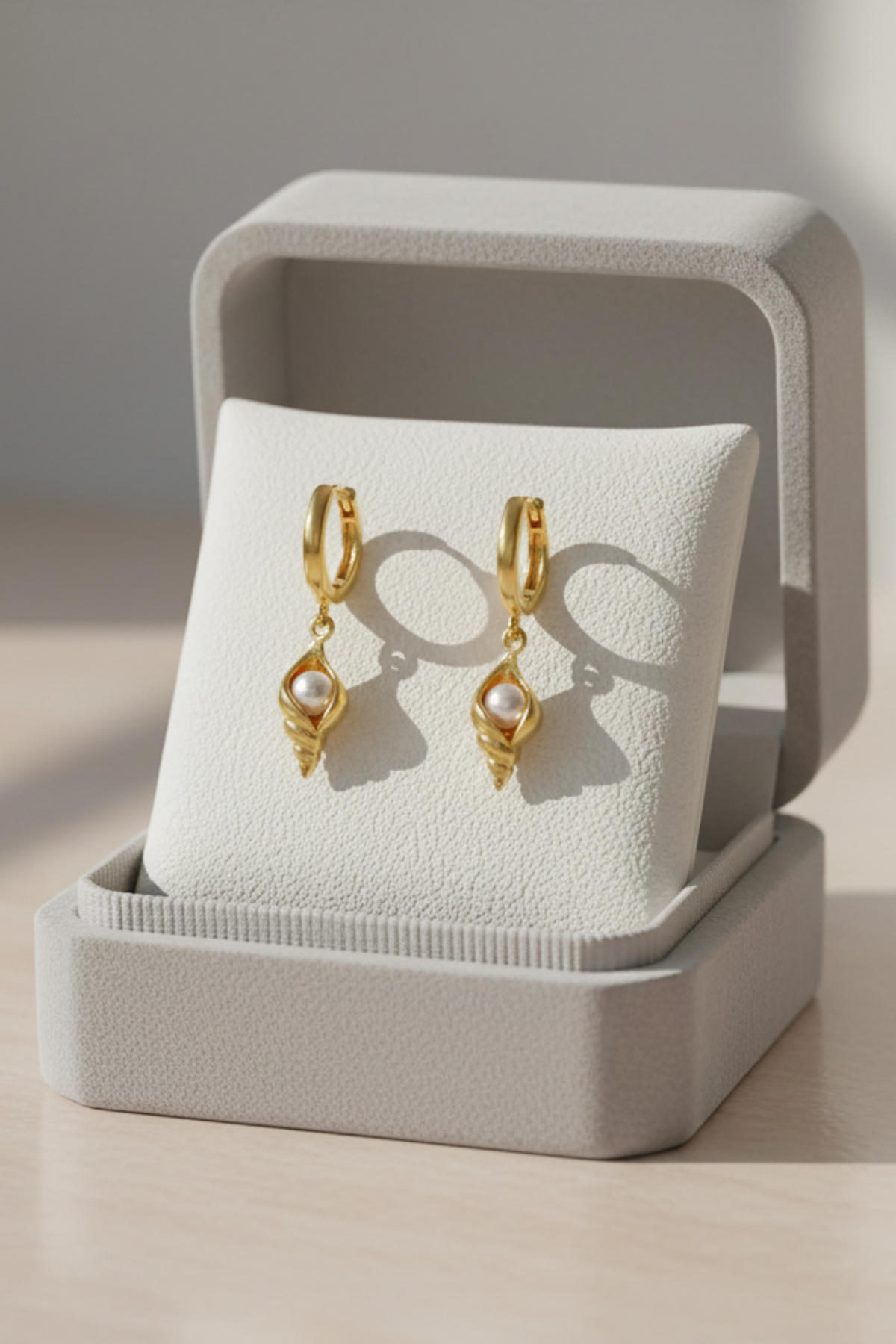 Cone shell Earring