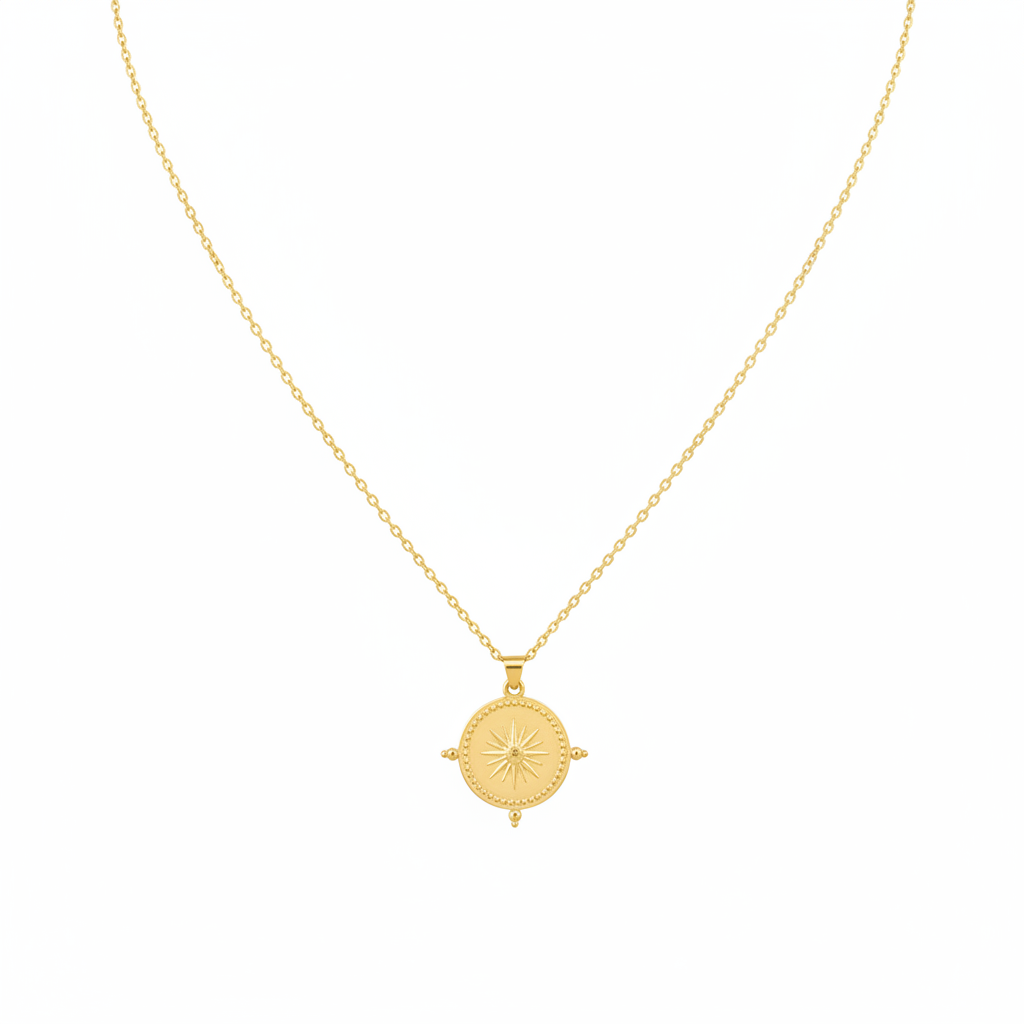 Sun Dial Necklace
