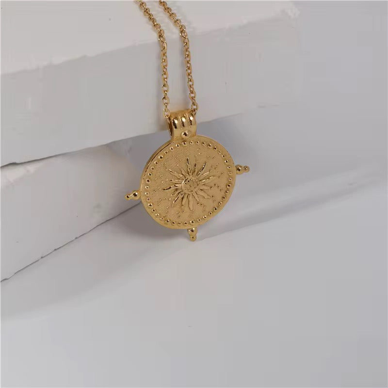 Sun Dial Necklace