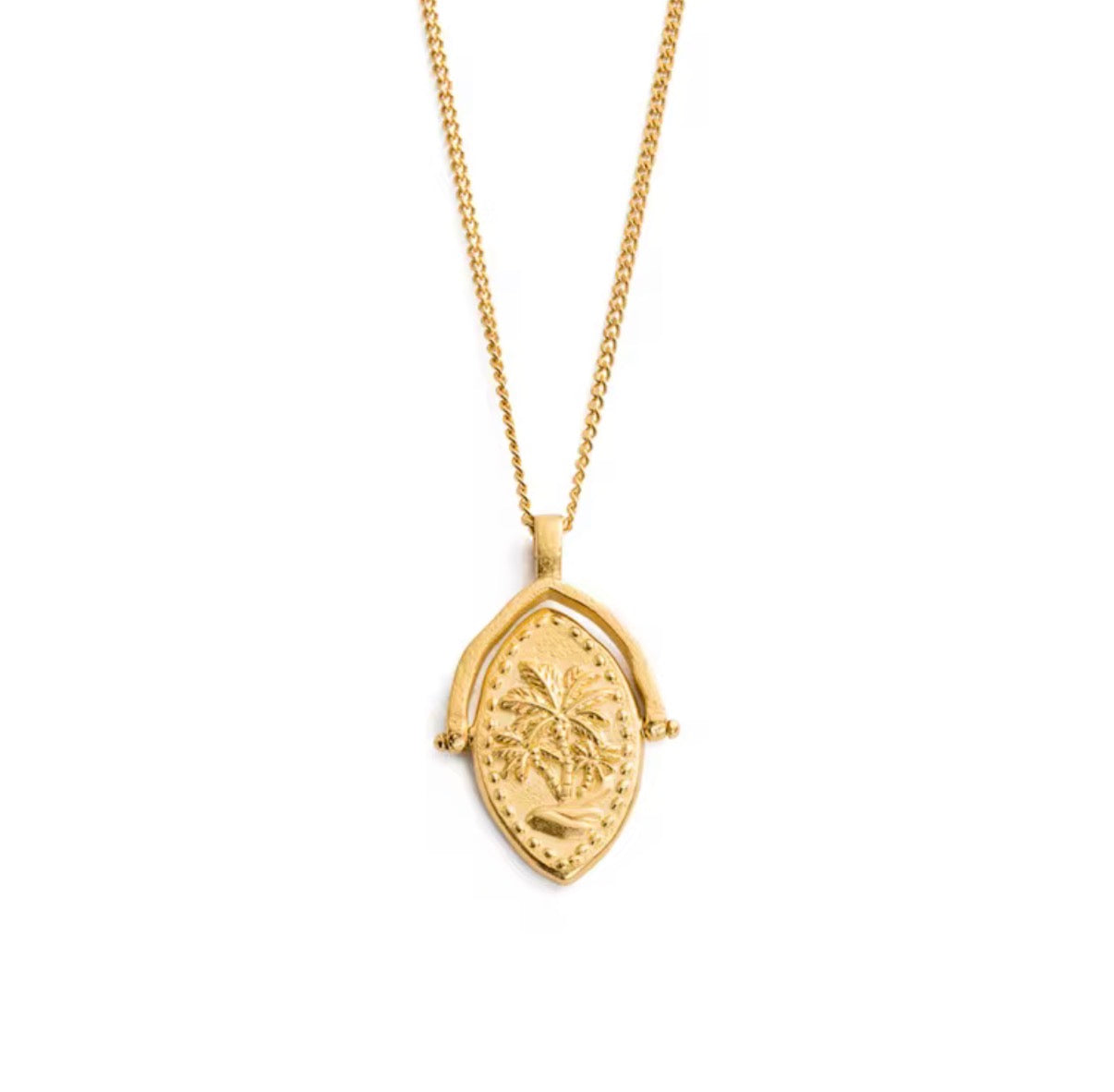 Sia Palm Necklace